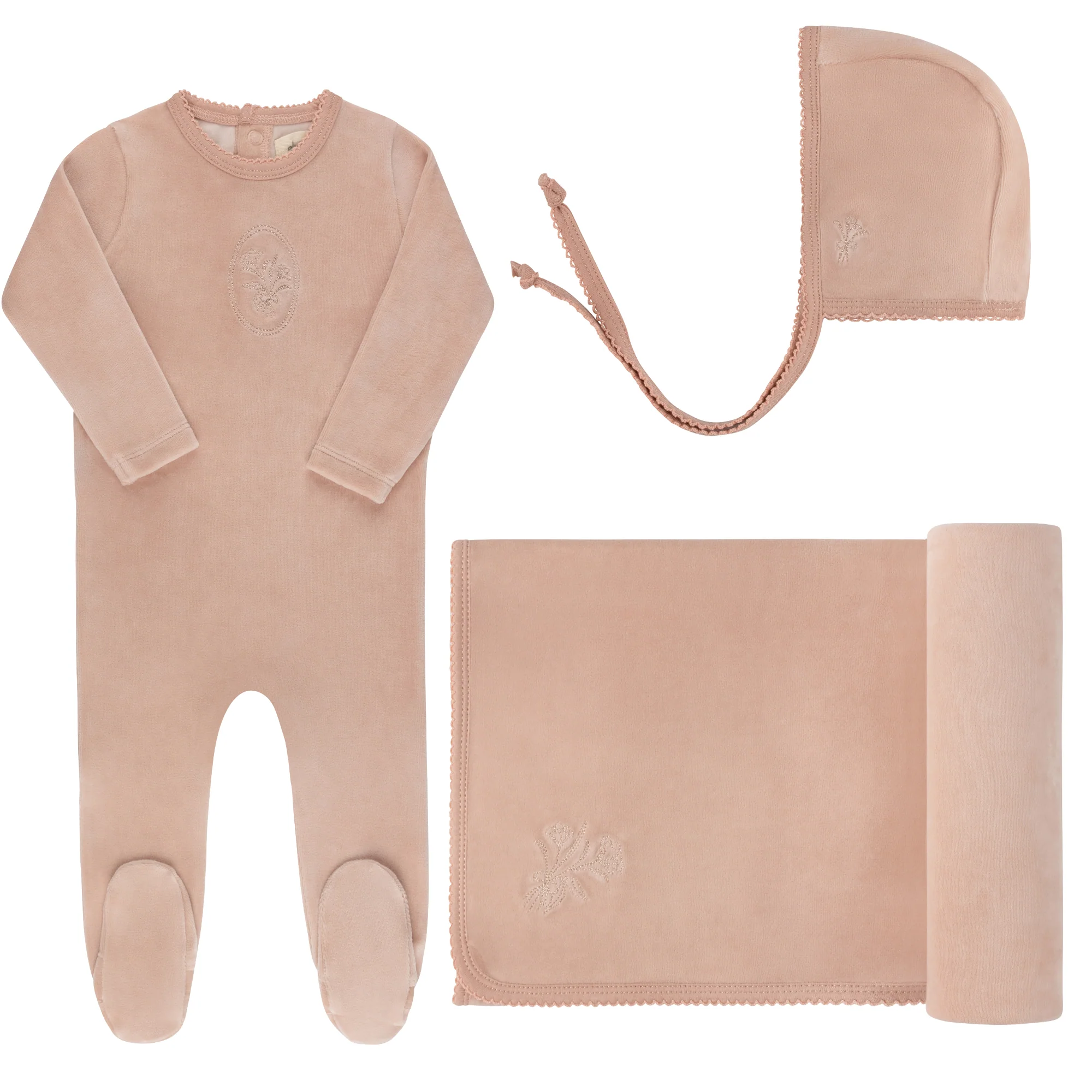 Velour Center Floral Collection - Take Me Home Set