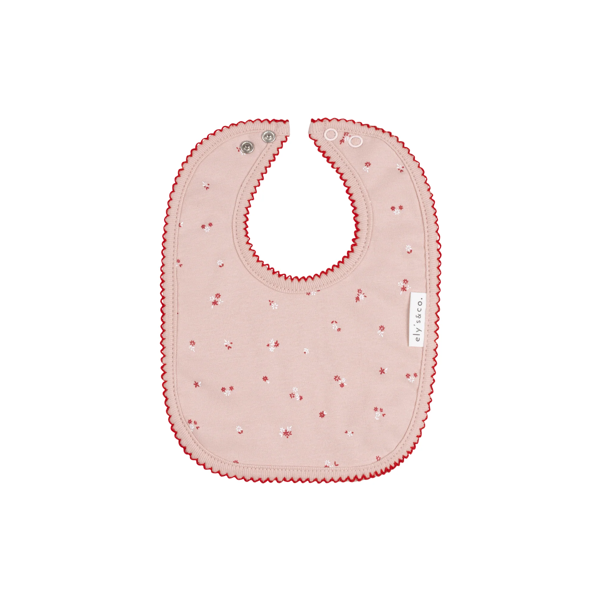 Organic Cotton Cluster Flower & Leaf  Collection - Bib