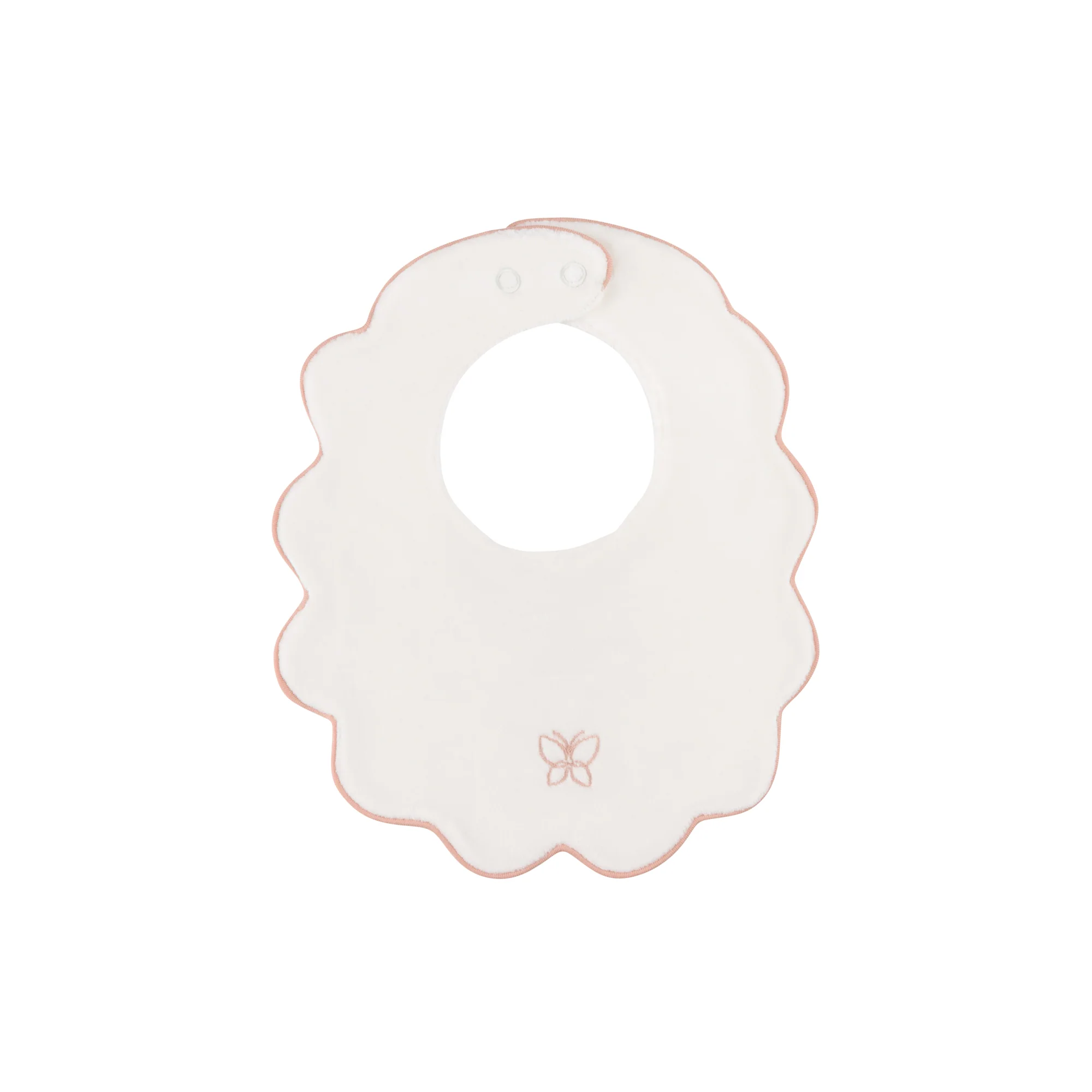 Velour Embroidered Bird & Butterfly Collection - Bib - Image 6