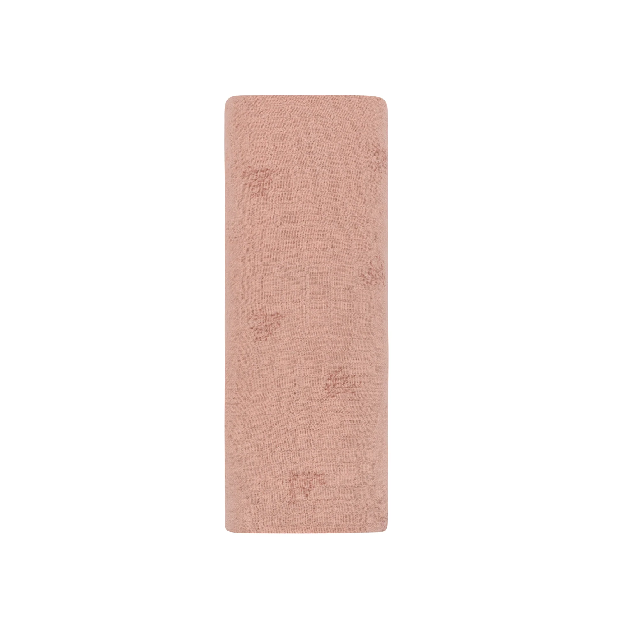 Velour Leaf Pattern Collection - Muslin Swaddle