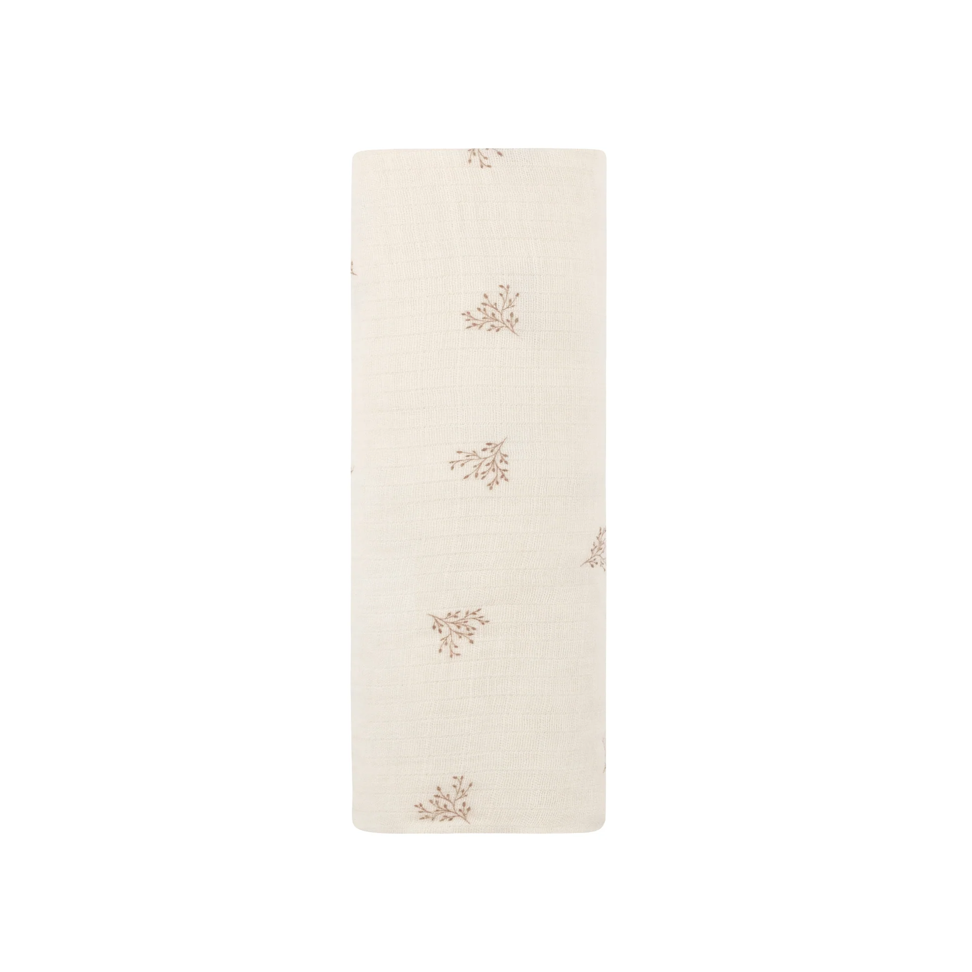 Velour Leaf Pattern Collection - Muslin Swaddle