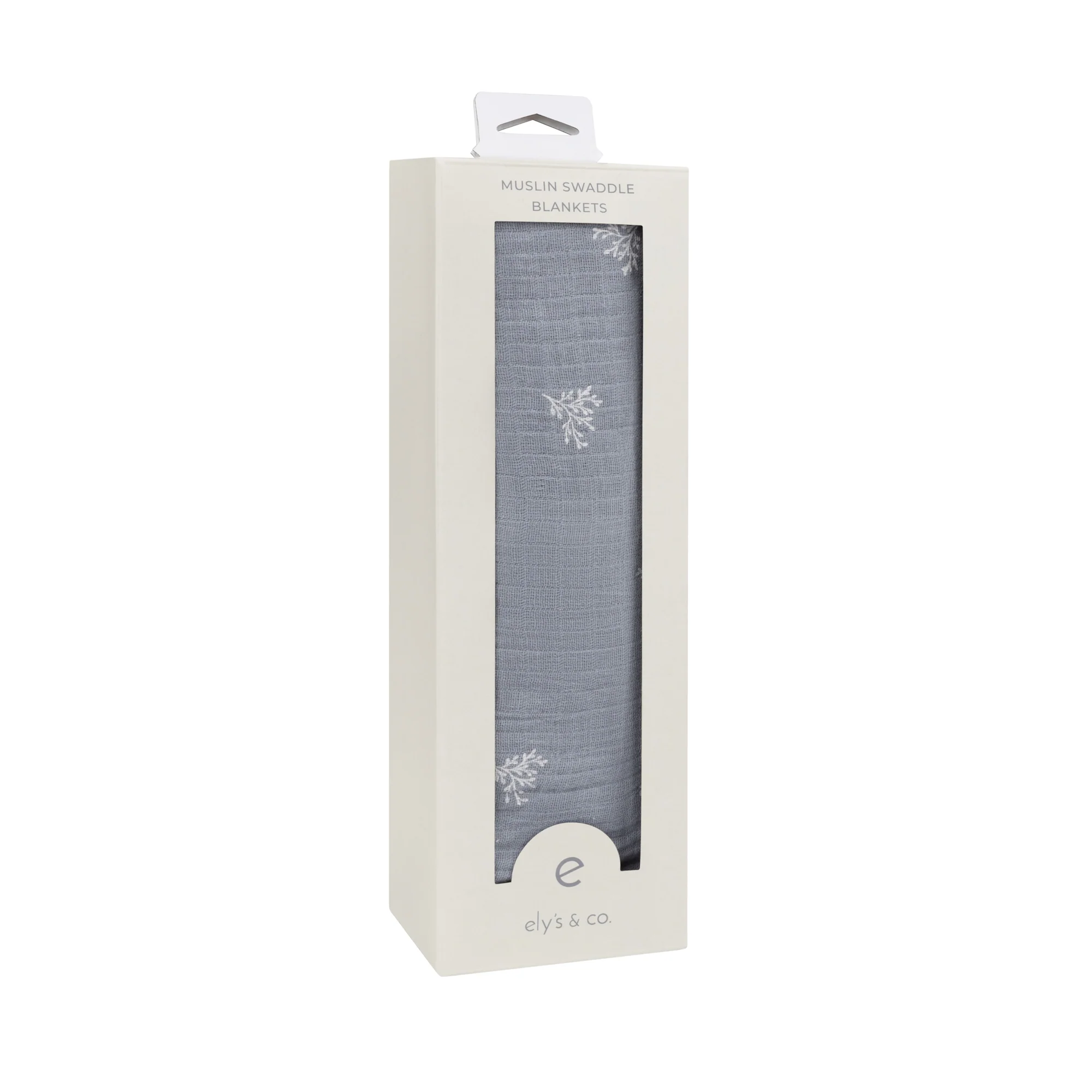 Velour Leaf Pattern Collection - Muslin Swaddle - Image 3