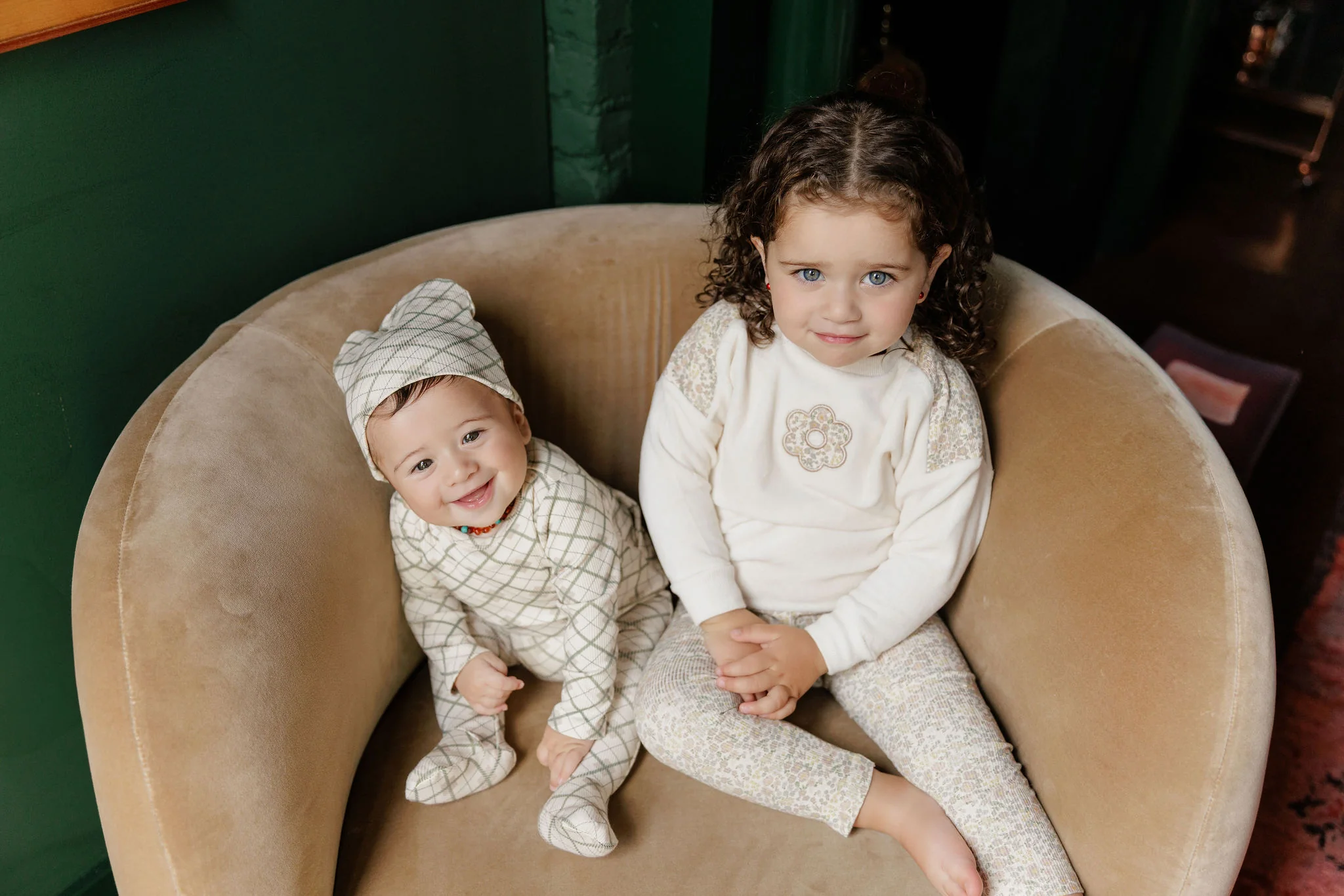 Velour Liberty Floral Collection - Lounge Set - Image 4