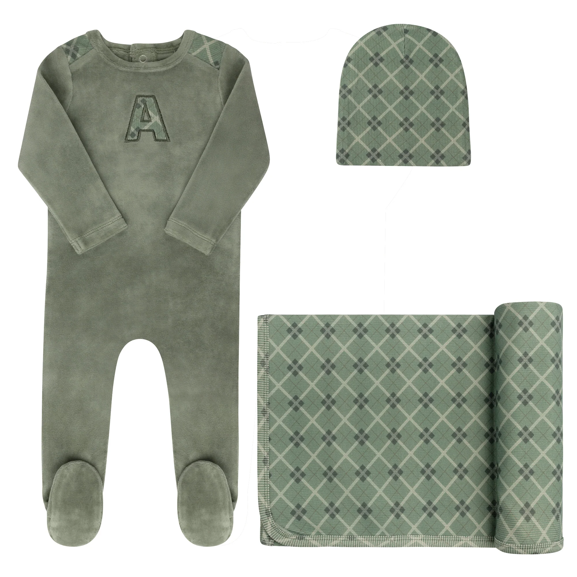 Velour Liberty Plaid A Collection - Take Me Home Set