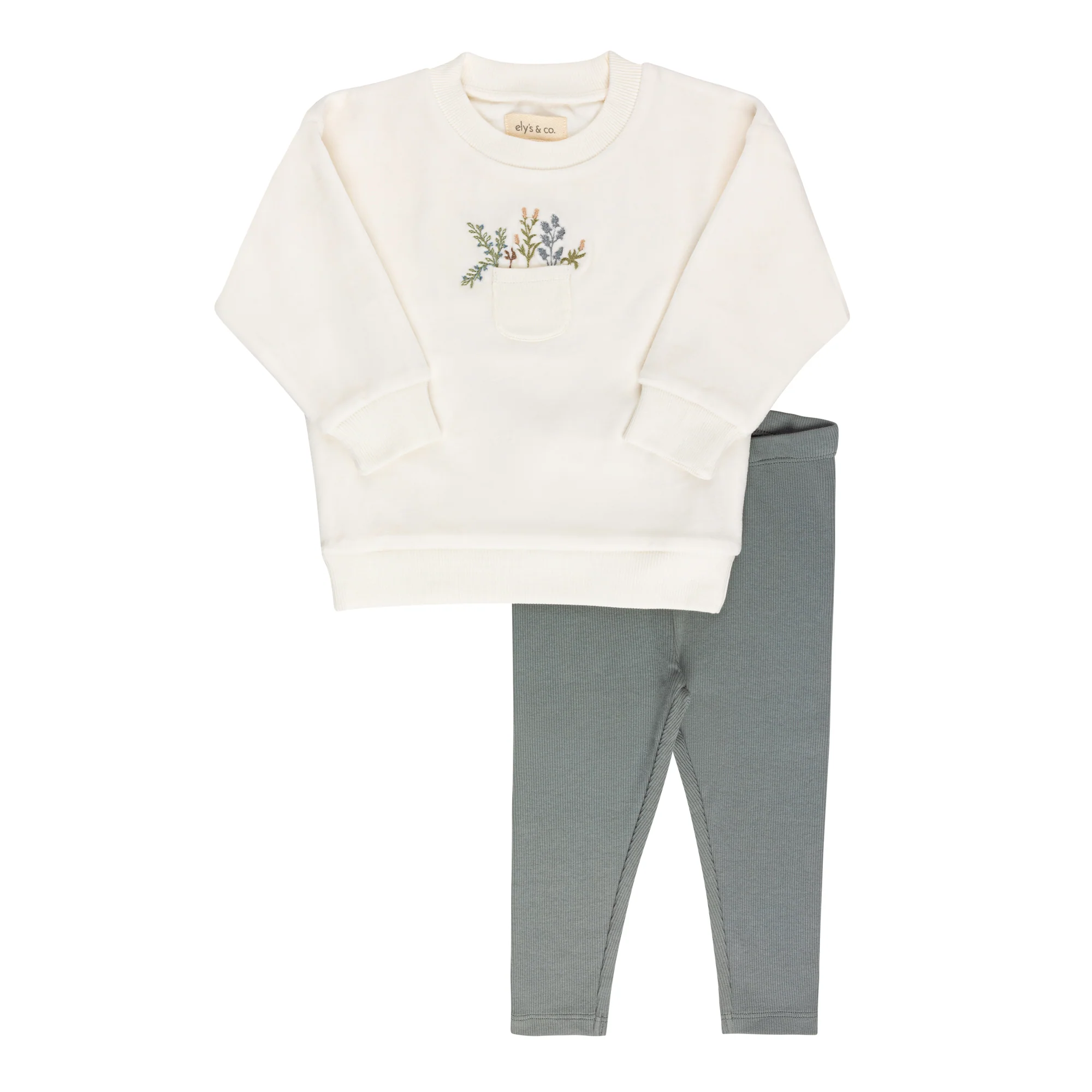 Velour Pocket Full of Flowers Collection - Lounge Set - Image 5