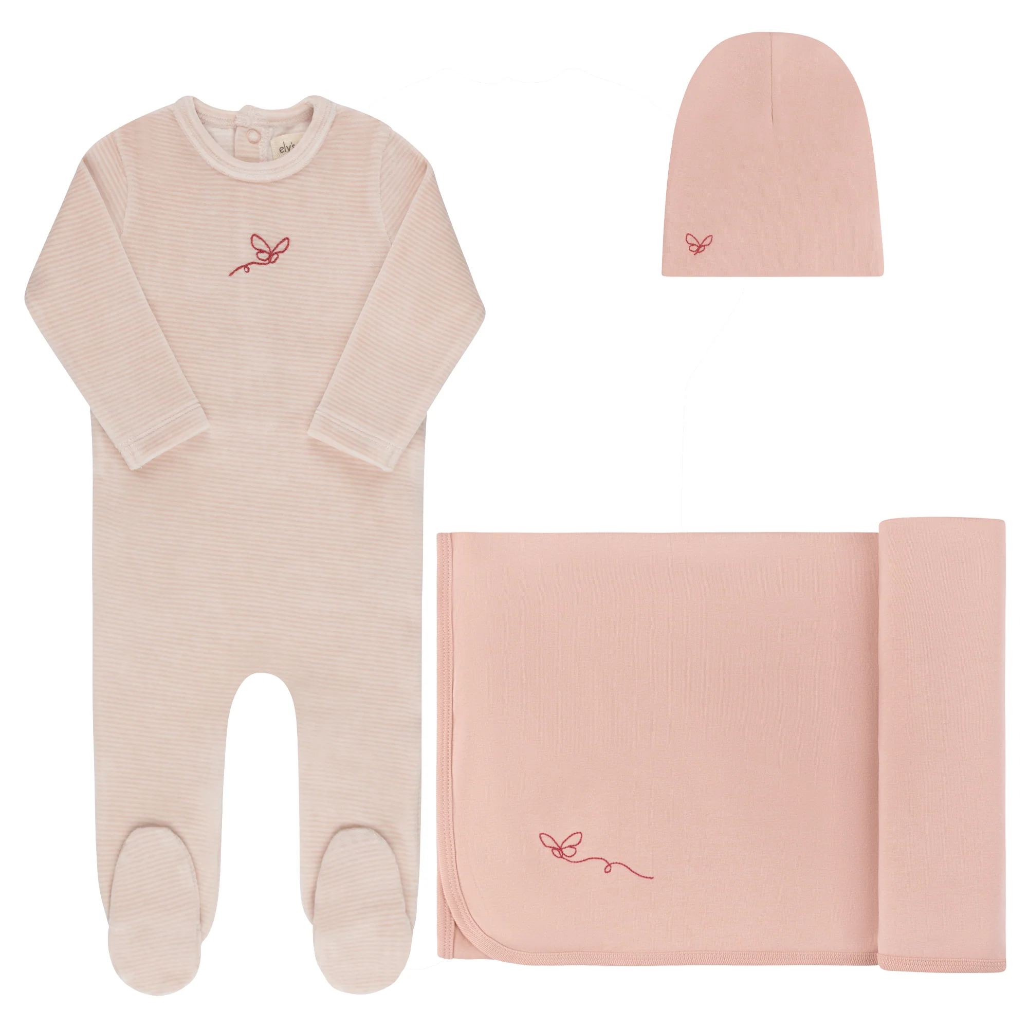 Velour Stripe Collection - Take Me Home Set
