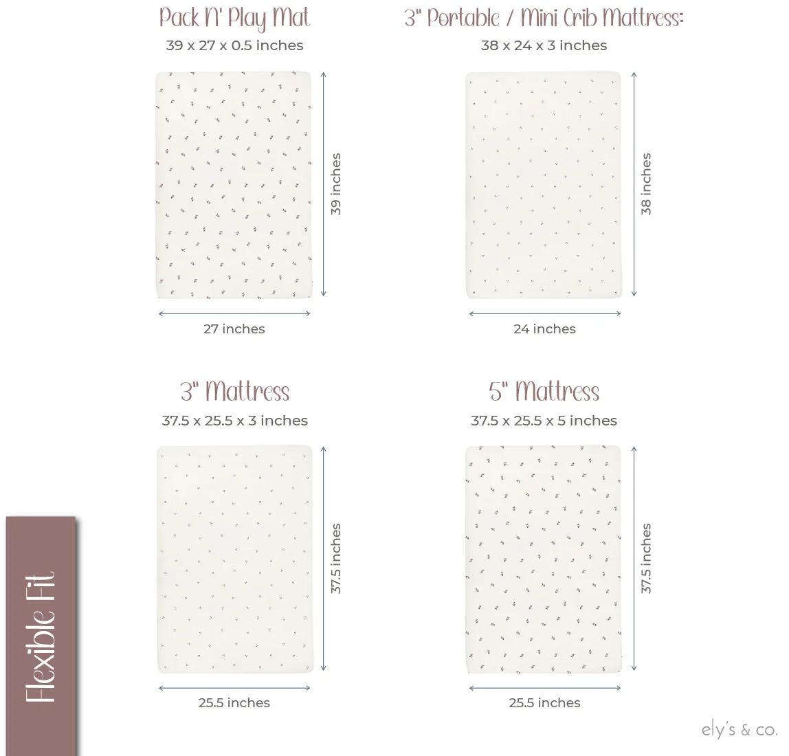 Waterproof Pack N Play | Portable Crib Sheet Set - Image 4