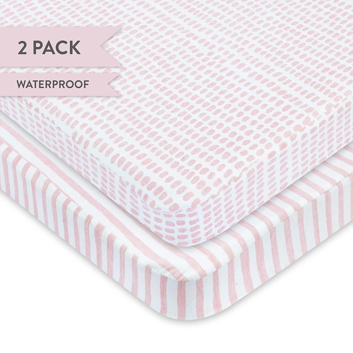 Waterproof Pack N Play | Portable Crib Sheet Set - Image 5