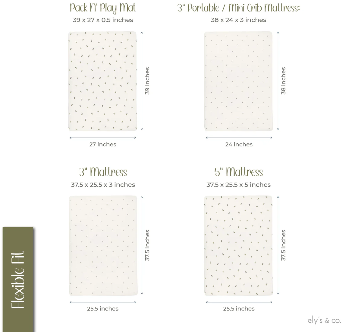 Waterproof Pack N Play | Portable Crib Sheet Set - Image 4