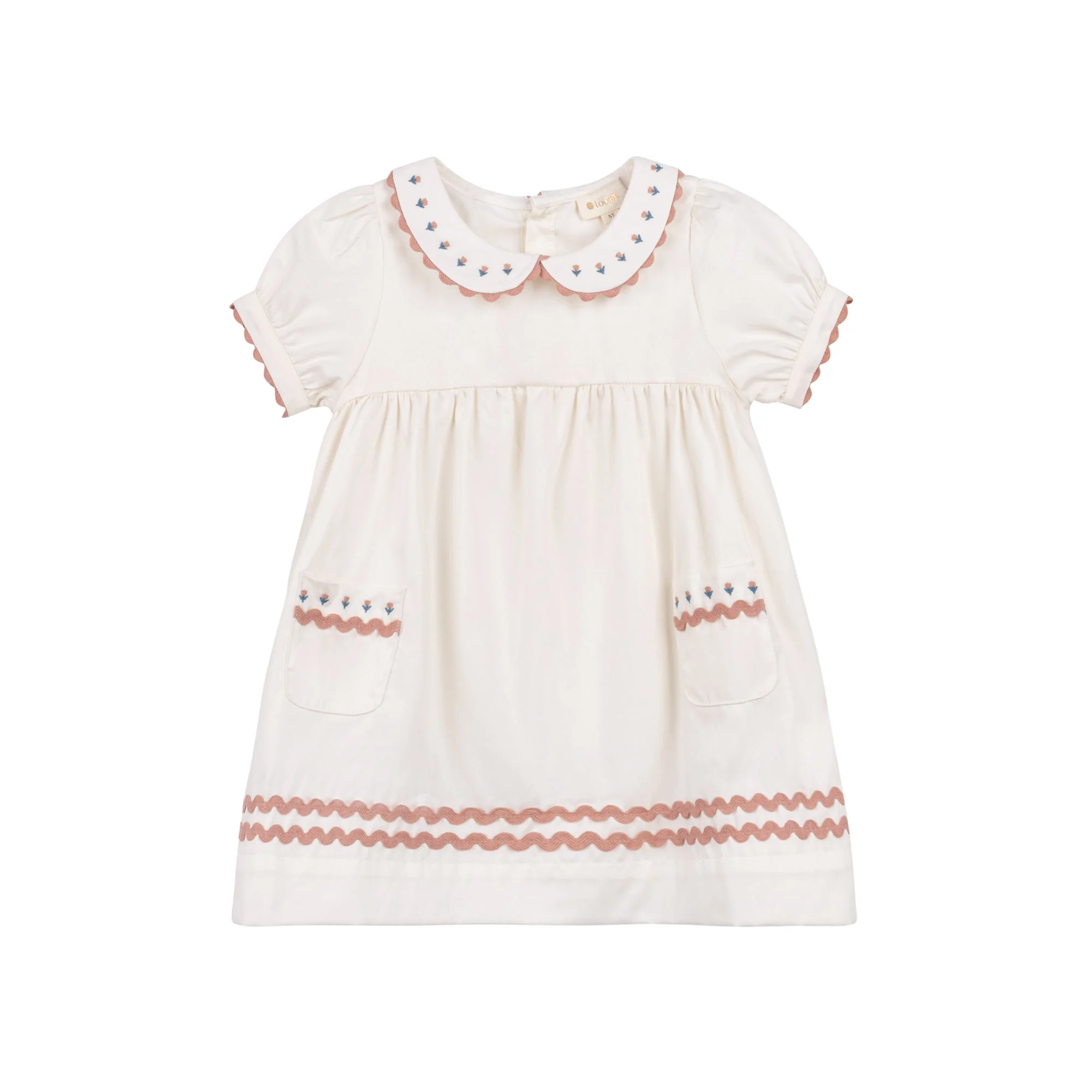 Wave Collection - Tulip Collar SS Dress - Image 3